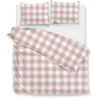 Zo! Home Dekbedovertrek Quattro-di-Lino Shell-Nude Katoen-260 x 200 / 220 cm | Extra Breed