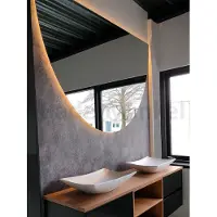 Sanico Ateca onder spiegel 160x120 cm met verlichting en verwarming