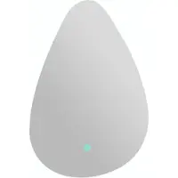 Sanico Leiria druppel spiegel 60x100 met verlichting en verwarming