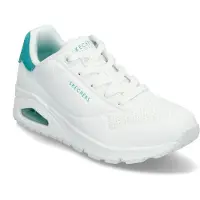 SKECHERS Sneakers laag 'Uno - Pop Back' wit