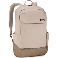 Thule Vrije tijd rugzak Rugzak met laptopvak Lithos Backpack 20L Pelican Gray / Faded Khaki Beige