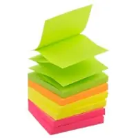 Viking Z-Notes 76 x 76 mm Kleurenassortiment Neon 6 Blokken van 100 Vellen