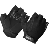 Gripgrab - EXPLR Padded Korte Vinger Zomer Fietshandschoenen met Padding - Unisex - Zwart