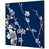 SHOWDOWN Japanese Blossom Textielen Wanddecoratie Multikleur Aluminium