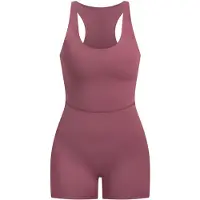 SMILODOX Jumpsuit ' Aleyna ' donkerlila