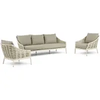 Apple Bee Milou stoel-bank loungeset 3-delig