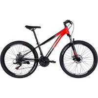 DaviBikes Mars – Mountainbike – 26 inch – 21 versnellingen – Schijfremmen – Voorvork met vering – Roşu/Zwart