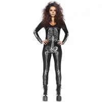 Leg avenue Skelet Catsuit
