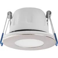 Megaman Downlight Tego Slim, dimbaar, alu / grijs / zink, Hal, Aluminium, downlight