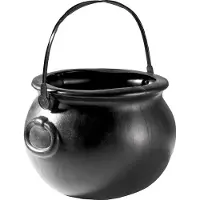 Smiffys - Cauldron Halloween Decoratie - Zwart