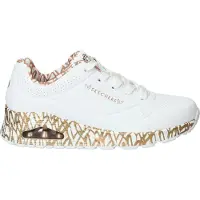 SKECHERS Sneakers laag 'Uno - Loving Love' goud / wit