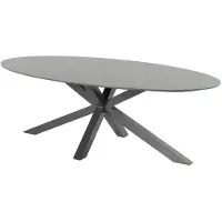 Hartman 4-zits Eettafel Xander Grijs 220 X 120 X 76 Cm