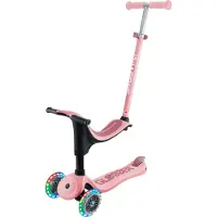 Globber Go Up Sporty Lights V2 Scooter Roze Kinderen