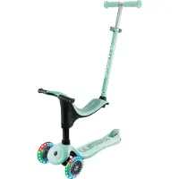Globber Go Up Sporty Lights V2 Scooter Groen Kinderen