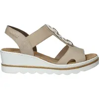 Rieker 67498-62 Dames Sandalen Beige