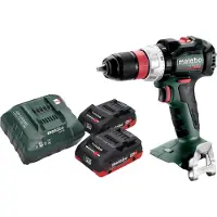 Metabo BS 18 LT BL Q accuboormachine 18 V 75 Nm borstelloos + 2x LiHD accu 4.0 Ah + lader