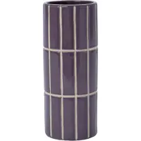 Intratuin Vaas Menno Paars D 11,9 H 26,2 Cm