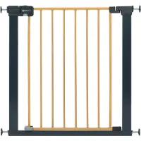 Safety 1st - SF1 Easy Close - Metal Wood Effect - 73-80cm, extendable to 136cm
