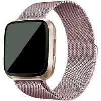 Fitbit Versa milanese band - rose rood