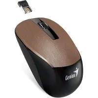 Genius NX-7015 / Kantoormuis / Optische muis / 1600 DPI / Draadloos via USB / Bruin