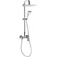 Valvex Loft Doucheset met Kranen, Chroom
