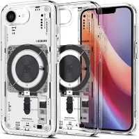Spigen Ultra Hybrid Neo One MagSafe iPhone 17e / 16e Hoesje Transparant