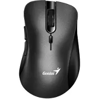 Genius Ergo 8100S / Ergonomische muis / Optisch / Voor rechtshandigen / 1600 DPI / Draadloos (USB) / Zwart