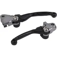 Polisport Koppeling- en remhendelset voor Honda CR 125/250 modellen van 2004 tot 2007, kleur: zwart