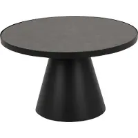Emob Salontafel Sarina ø65cm - zwart
