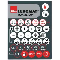 B.E.G. Luxomat Onderdeel | IR afstandsbediening PD-DALI-1C Plafondmontage -