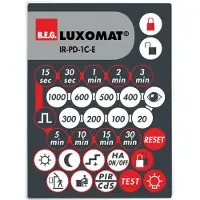 B.E.G. Luxomat Onderdeel | IR afstandsbediening PD-1C-E Plafondmontage -