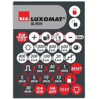 B.E.G. Luxomat Onderdeel | IR afstandsbediening PD9 Plafondmontage -
