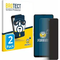 BROTECT - privacy screenprotector voor OnePlus Nord CE 3 Lite 5G - Folie Beschermfolie Blauwlichtfilter 2 Stuks