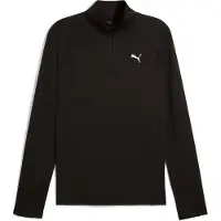 Puma Functioneel shirt 'Velocity Cloudspun' zwart / wit