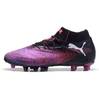 Puma Voetbalschoen 'Future 8 Ultimate' lila / koraal / zwart / wit