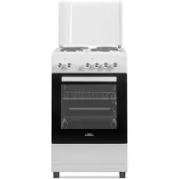 Everglades EVCK5100 - Vrijstaand Elektrisch Fornuis - 4 Kookzones - Oven: 48 Liter - 50 CM - 5 Jaar Garantie