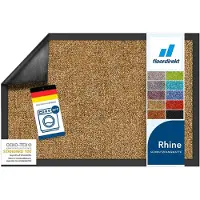 Floordirekt Deurmat - Droogloopmat - Schoonloopmat - Rhine - Gilded Beige - 60 x 90 cm