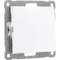 Q-Link S2 Wisselschakelaar - Inbouw - Polarwit