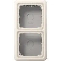 JUNG Opbouwdoos CD582AW, geschikt voor CD500, wit, artikelnummer CD582AW (CD582AW)