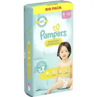 Pampers - Premium Protection - Maat 4 - Big Pack - 50 luiers - 9/14 KG