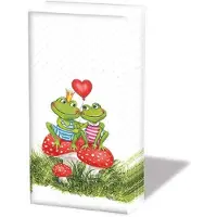 Ambiente - 6 pakjes zakdoeken - Frogs in love