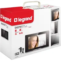 Legrand , EASYKIT Plus video-binnendeurspion, 7-inch high-gloss kleurenmonitor, toetsen met sensoren