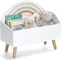 Zeller Present Zeller kinder opbergkist present - Wit