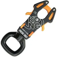 Kong Italy Frog 360 Karabijnhaak Zwart