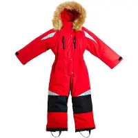 BMS kinder-sneeuwpak van Taslan/Sorona, rood