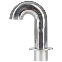 Talamex Gooseneck Connector 35x150 Mm Zilver