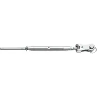 Talamex Rigging Screw With Toggle And Wire Terminal Zilver 5 mm