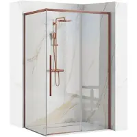 REA Solar Copper Brush 120x90 Douchewand