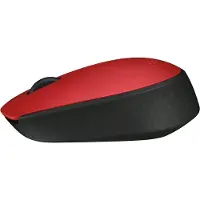 Logitech M171 - Draadloze Muis - Geschikt voor PC/Mac - Inclusief USB Mini Receiver - Rood