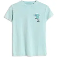 4PRESIDENT T-shirt blauw Jongens Stretchkatoen Ronde hals Backprint - maat 116